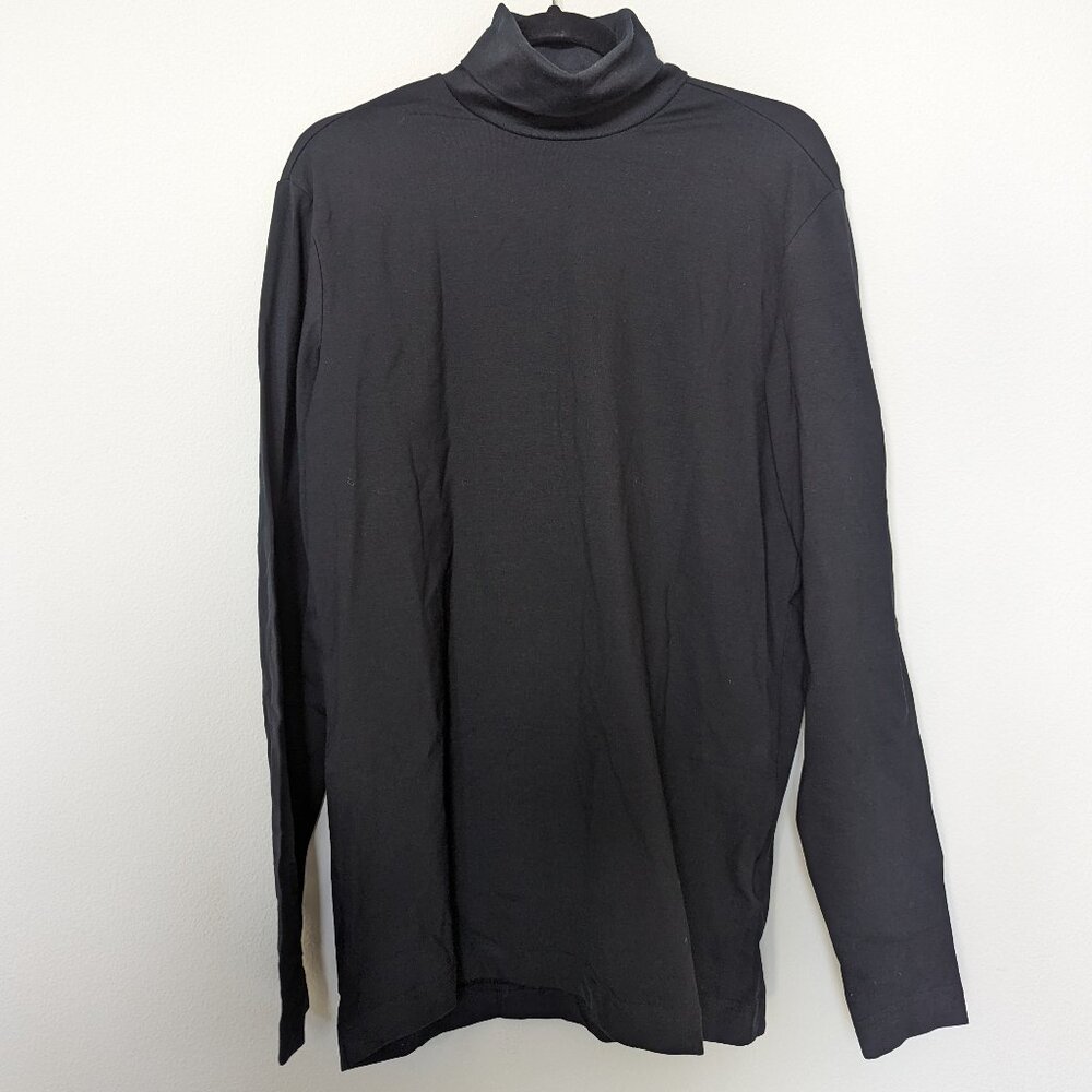BRAND NEW H&M Men's Slim Fit Black Turtleneck, Size M
